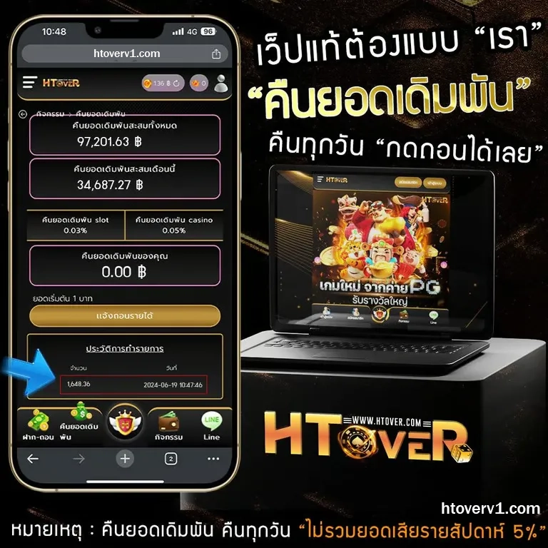 Htover เครดิตฟรี